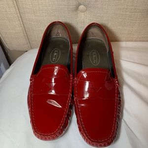 Green and Red Holiday Loafers